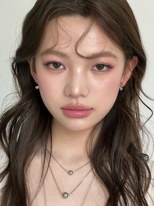 ocean girl  日抛 O-31（奶油格子） 直径14.2mm着色13.4mm 商品图7