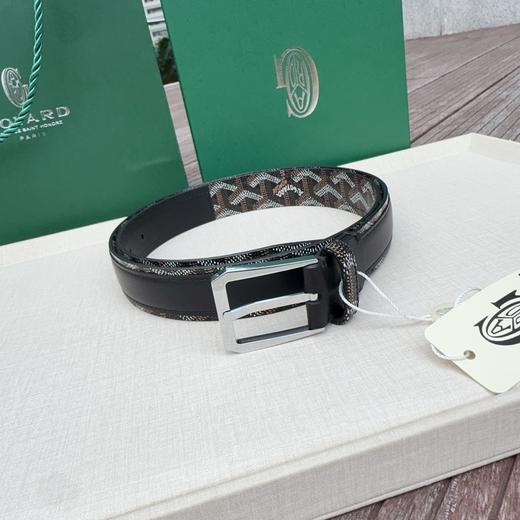 戈雅 3.0CM/2.0CM新款精品纯铜扣腰带 商品图1