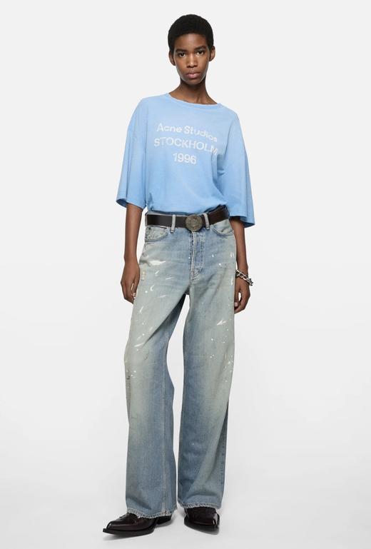 Acne 1996系列新色 冰川蓝 长袖／短袖T恤 商品图5