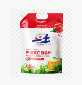 上海一土ZXHZ去渍亮白香皂粉5.01kg（门店自提）