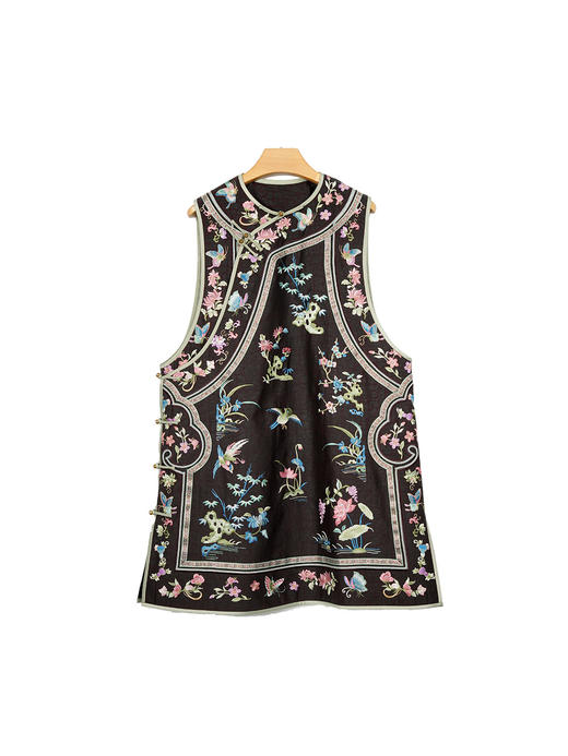 S260729-T香云纱马甲 商品图3