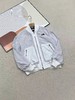 F040742创新拼接情侣款假两件宽松高街棒球领牛仔夹克外套 商品缩略图6
