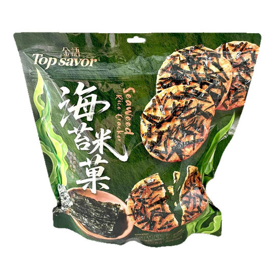 【酥脆解馋！海苔鲜香】金语海苔米菓含油型膨化食品酥脆米饼雪饼宅家追剧小零食。xb 商品图4