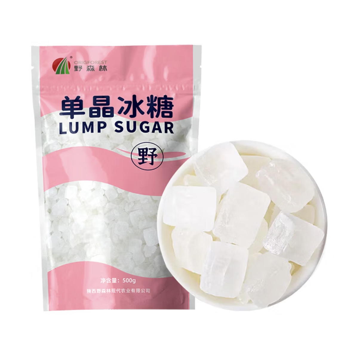 野森林袋装冰糖100g