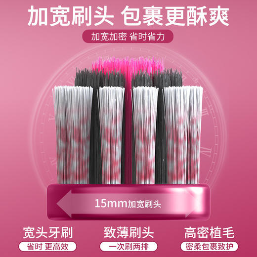 Uanicce【樱桃小熊山型凸面牙刷】软毛护龈洁齿孕妇可用家用口腔护理 商品图2