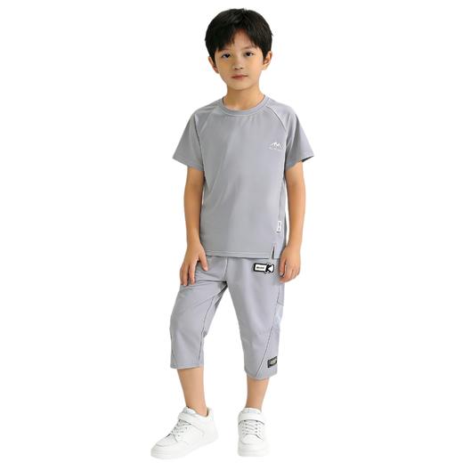 【3色男女款】Amilife阿米日记机能拼接网眼七分裤 商品图2