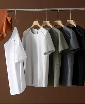 【yz-2602】男子速干反光条设计网孔运动短袖T恤！！