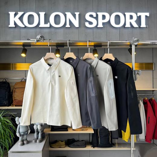 F040764半拉链打底衫卫衣透气舒适简洁基础长袖Polo衫 商品图0