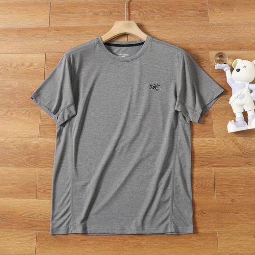 F040707夏季新款休闲男女舒适百搭柔软亲肤棉质短袖T恤上衣 商品图6