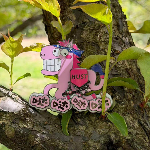 华科大粉马哒哒哒冰箱贴 商品图5