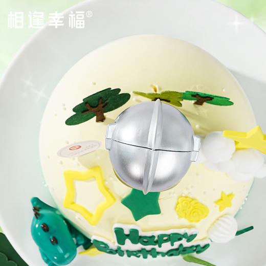 【星球奥特曼蛋糕】每个男孩的童年里，都有一个奥特曼英雄梦，当Q版奥特曼降临蛋糕，就是给宝贝最棒的生日礼~（可选1/2磅） 商品图2