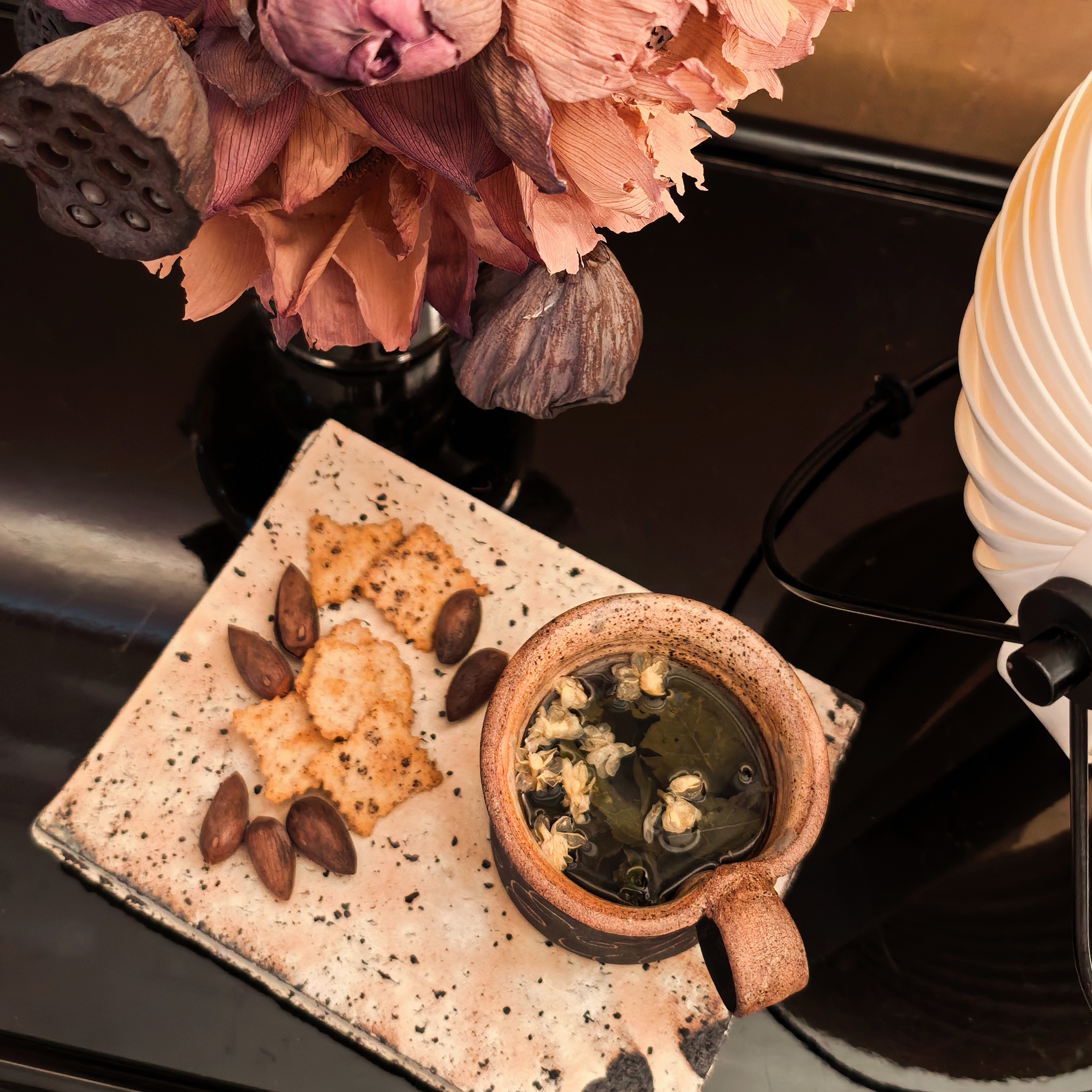 [屁侠推荐]谢大高茉莉乌龙 非遗大师监制 乌龙+茉莉鲜花 入口花香满溢，泡开冰镇更好喝 