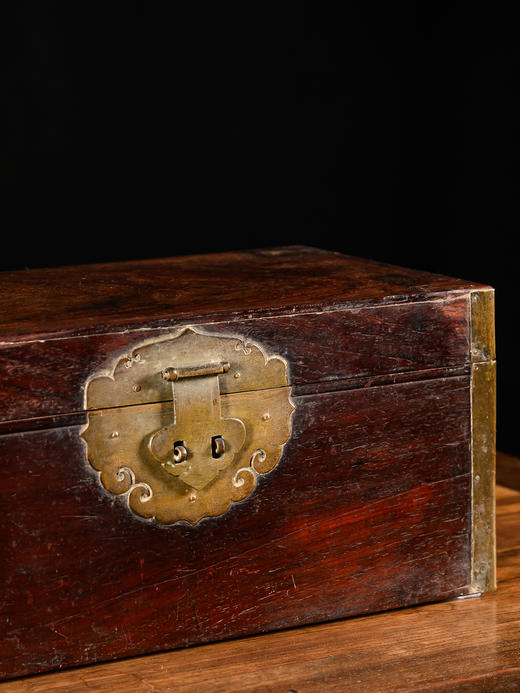 清 黄花梨文房箱 商品图2