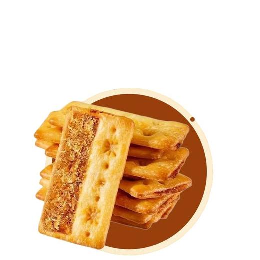 【0反式脂肪酸❗咸香酥脆可】牛肉饼干薄脆牛肉酱双层脆香酥饼干休闲解馋零食。ri 商品图4