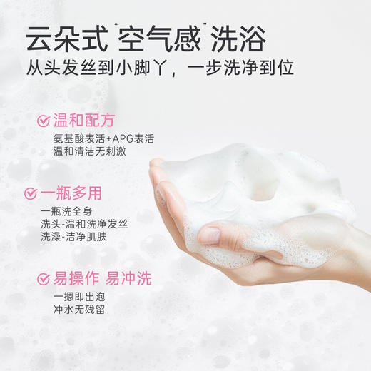 芮洣舒婴幼儿儿童洗发沐浴露二合一 300ml 商品图2