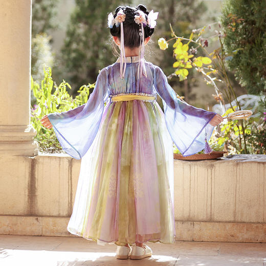 【团购】【锦城】苏城纪女童襦裙汉服SL3336长袖 商品图5