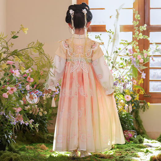 【团购】【花未央】苏城纪女童襦裙汉服SL3347长袖 商品图9