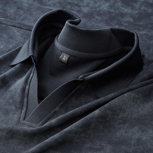 【DPF】大依优型大码男装夏季海鸥领polo衫短袖印花休闲百搭短袖上衣 商品图4