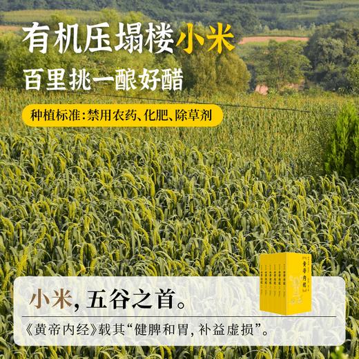 谦益小米陈醋120ml/430ml 山西地道工艺生态纯酿 拒绝添加勾兑 酸爽醇香   蘸料 佐餐调味 商品图2