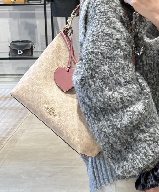 代购级 蔻驰𝗰𝗼𝗮𝗰.𝗵 情人节限定款流浪包 商品图0