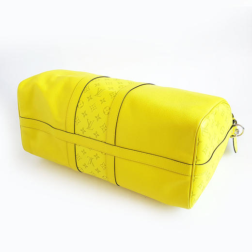 【95新】LV路易威登荧光绿Keepall 50旅行袋手提单肩包中性款250326TJ10 商品图7