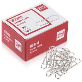 得力回形针0018（3#100只）