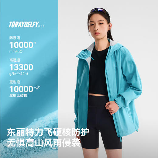 伯希和户外硬壳冲锋衣新款TORAYDELFY专业超轻量20D防水登山外套 商品图1