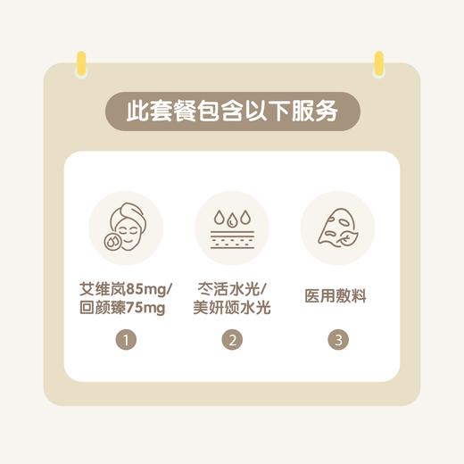重庆童颜水光1+N（艾维岚85mg/回颜臻75mg+冭活水光/美妍颂水光+医用敷料） 商品图1
