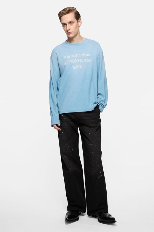 Acne 1996系列新色 冰川蓝 长袖／短袖T恤 商品图2