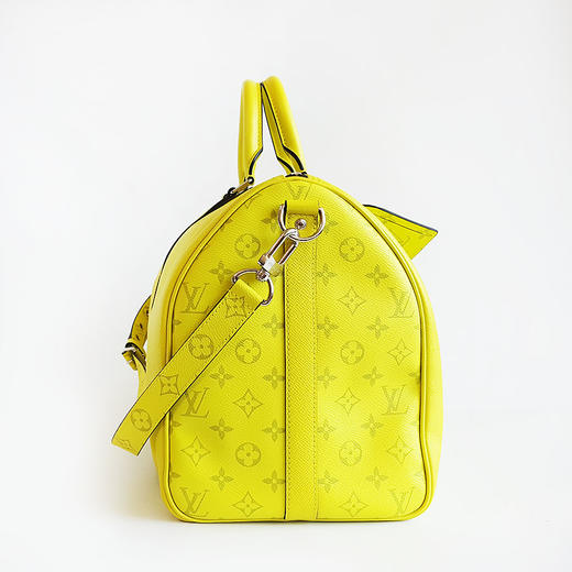 【95新】LV路易威登荧光绿Keepall 50旅行袋手提单肩包中性款250326TJ10 商品图3