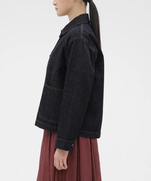 Margaret Howell 26SS 日版靛蓝色EDWIN联名牛仔夹克 商品图4