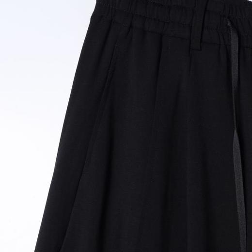 SDSA男装2026新款高贵轻奢简约纯色褶皱抽绳松紧休闲裤百搭简约 商品图2