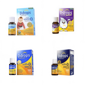 Ddrops婴幼儿维生素D3滴剂