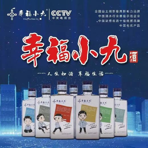 2021年幸福小九，42度浓香型白酒，整箱125ml*24瓶。 商品图11