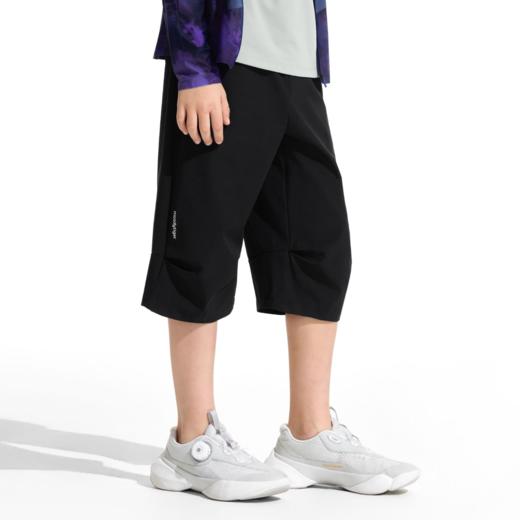 moodytiger男童Run&Gun运动中裤休闲宽松五分裤62111607 商品图0