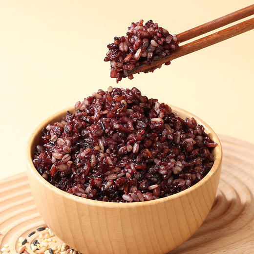 燕之坊有机免浸泡十色糙米1kg  健身代餐孕妇控糖主食粥饭五谷杂粮糙米饭 商品图1