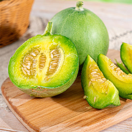 【绿宝甜瓜】脆甜多汁 商品图2