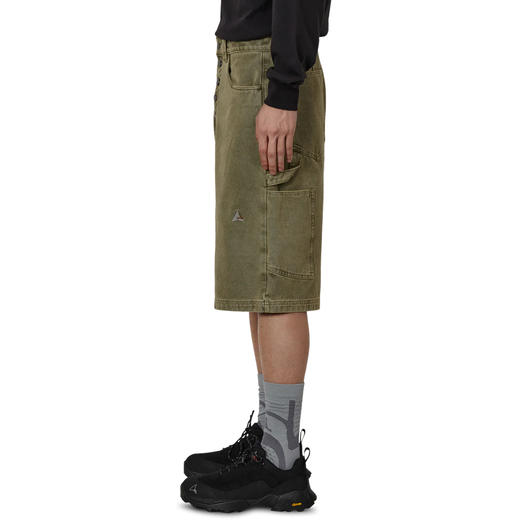 ROA ASH Canvas Shorts 成衣水洗做旧中裤 商品图1