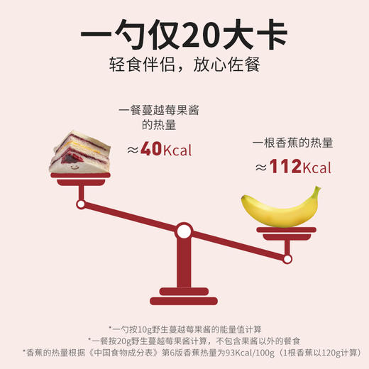 野生蔓越莓果酱 低脂低热量 拒绝白砂糖蔗糖添加 蛋糕饼干夹心酱料 儿童孩子爱吃美味 商品图2