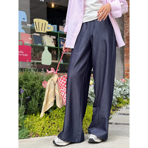 260407|chao薄透qi直筒裤直筒阔腿牛仔裤|春夏专属清爽不闷，5-7个工作日发货 商品图1