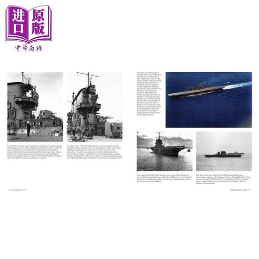 预售 【中商原版】萨拉托加号航空母舰 CV-3 USS Saratoga From the 1920s-30s and WWII Combat 英文原版 David Doyle 商品图2