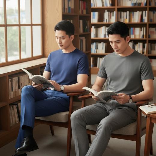 全新199！【金标蚕丝】2026夏季高端男士100新款蚕丝休闲商务百搭上衣 商品图5