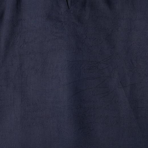 SDSA男装2026新款高贵轻奢简约刺绣字母小V翻领短袖T恤百搭上衣 商品图2