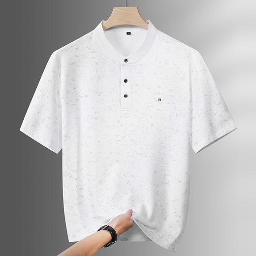 【DPF】大依优型大码男装夏季圆领短袖T恤棉质宽松百搭休闲短袖上衣 商品图1