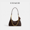 COACH蔻驰奥莱女包 juliet25朱丽叶腋下包老花链条包手提单肩斜挎包 商品缩略图0