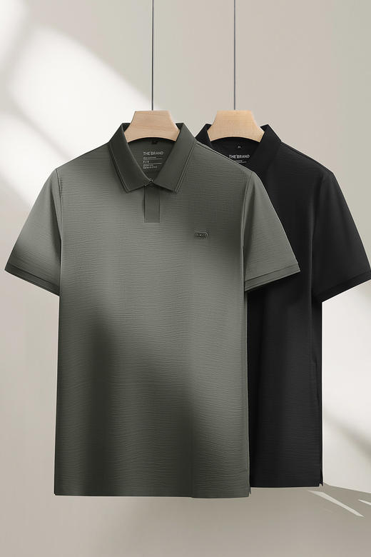 【DPF】大依优型大码男装夏季翻领polo衫短袖商务休闲百搭短袖上衣 商品图5