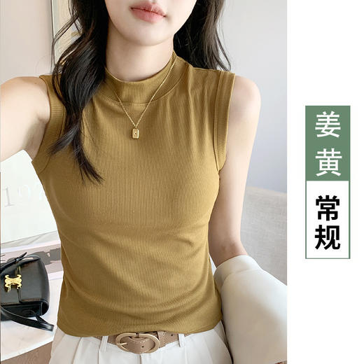 买一送一2026夏季新款 圆领螺纹打底衫女无袖背心吊带遮副乳外穿内搭上衣新款新品 小红书爆款 商品图7