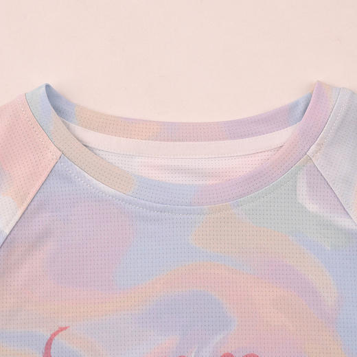 棉果果夏季新品女童针织凉感速干运动T恤M222140426302 商品图2