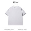 SDSA男装2026新款高贵轻奢设计感圆领短袖T恤袖口腰果花设计百搭 商品缩略图0