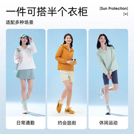 骆驼（CAMEL）女款梭织标准长防晒衣A25BAEO132 商品图4